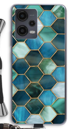 Hexagons in stained glass