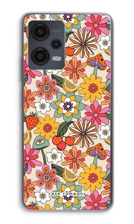 Retro Flowers N°2 - Yellow