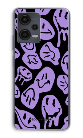 Melting Smiley - Purple