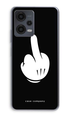 Middle finger black