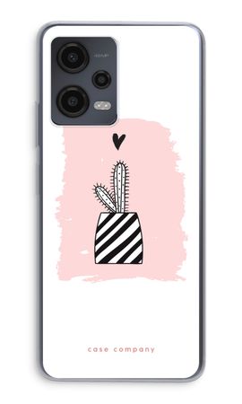 Black and white cactus