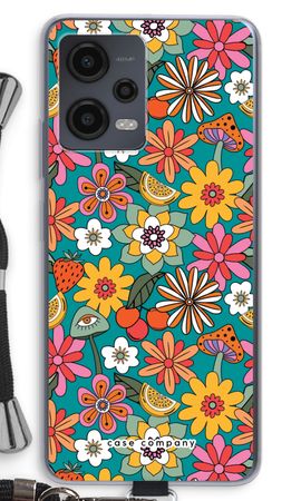 Retro Flowers N°2 - Blue