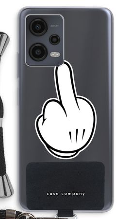 Middle finger black