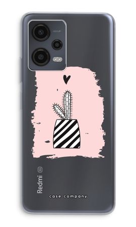 Black and white cactus