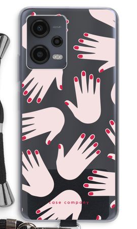 Hands pink