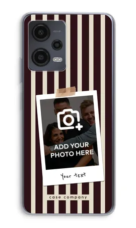 Polaroid - Retro, Xiaomi Redmi Note 12 soft case