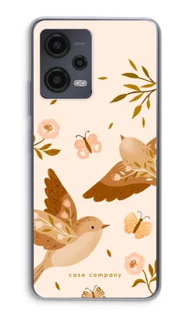 Fluttering Pair, Xiaomi Redmi Note 12 soft hoesje