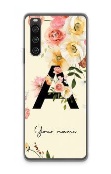 Flirty Flowers Monogram