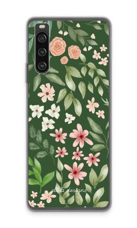 Botanical green sweet flower heaven