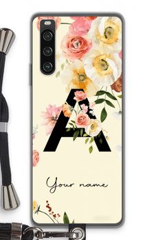 Flirty Flowers Monogram