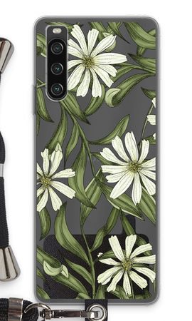 White flower pattern