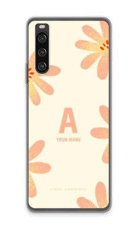 Peach Blossom Monogram