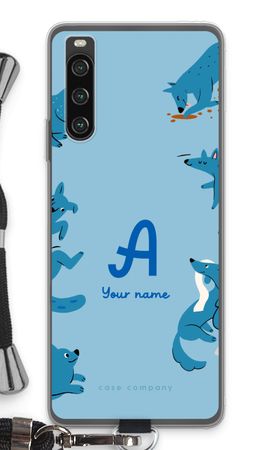 Playful Dogs Monogram