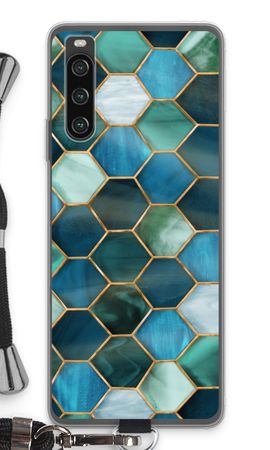 Hexagons in stained glass