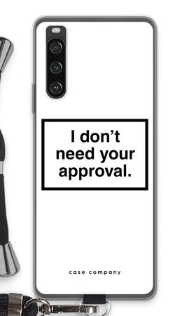 Don't need approval
