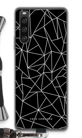 Geometric lines white