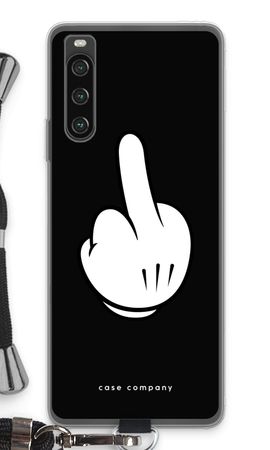 Middle finger black