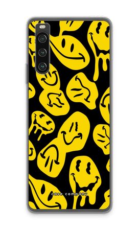 Melting smiley - Yellow