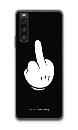 Middle finger black