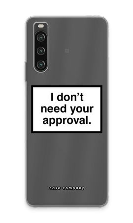 Don't need approval