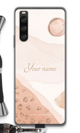 Gold Spots Namecase - Blush