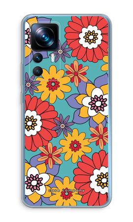 Retro Flowers - Blue