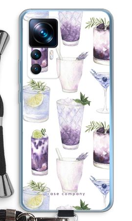 Violet cocktails