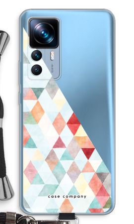 Coloured triangles pastel