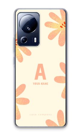 Peach Blossom Monogram