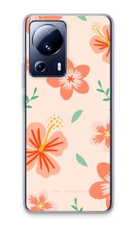 Tropical Pink Flowers