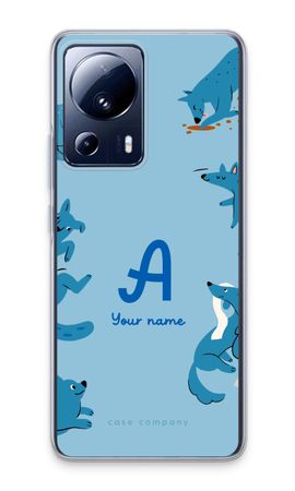 Playful Dogs Monogram