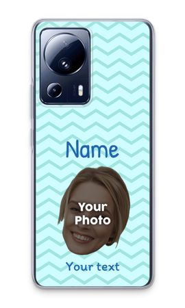 Personalized Face - Stripes Pattern