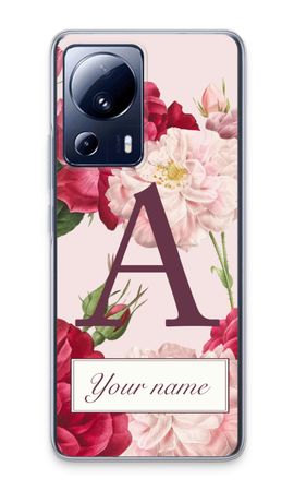 Spring florals pink roses