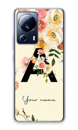 Flirty Flowers Monogram