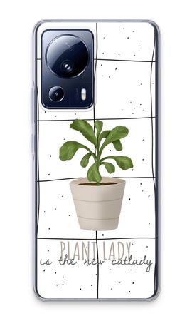 Houseplant on windowpane