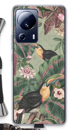 Tropical jungle toucan