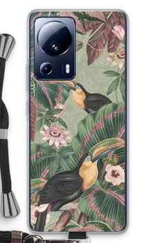 Tropical jungle toucan