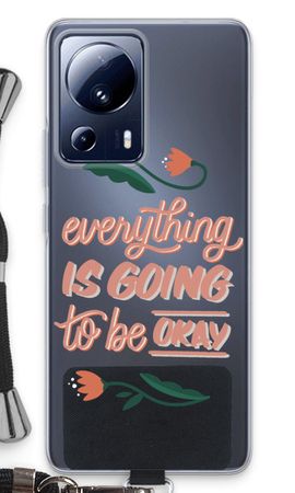 Optimistic flower girl