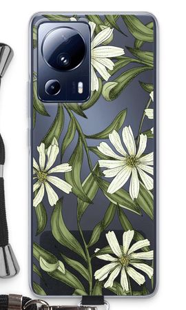 White flower pattern