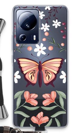 Butterfly in a floral world