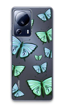 Blue & Green Butterflies