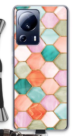 Hexagons in stained glass