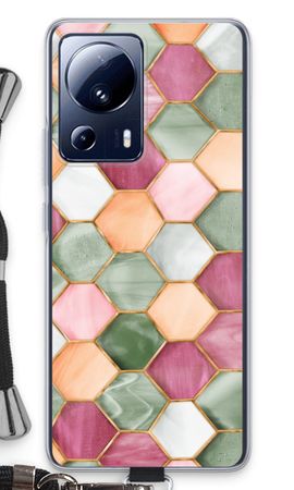 Hexagons in stained glass