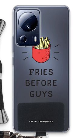 Fries before guys