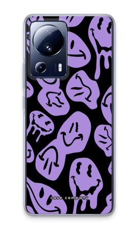 Melting Smiley - Purple