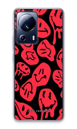 Melting Smiley - Red