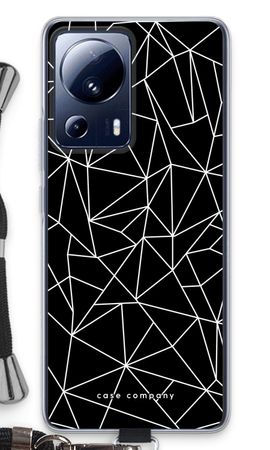 Geometric lines white