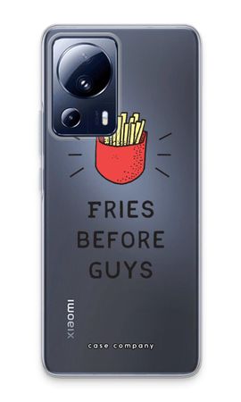Fries before guys