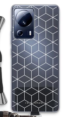 Cubes black and white