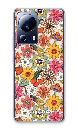 Retro Flowers N°2 - Yellow